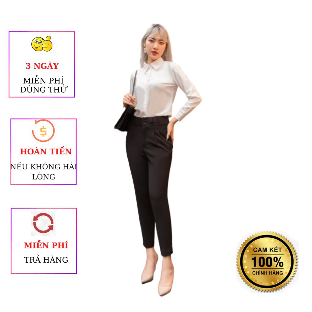 áo ENSA Áo sơ mi công sở nữ - Thời trang công sở dành cho nữ