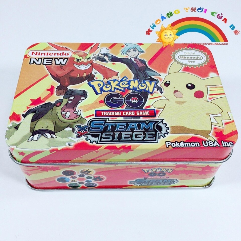 Đồ Chơi Bài Sắt Pokemon Size 15 KD580 - Quà tặng sinh nhật | Trung thu | Giáng sinh