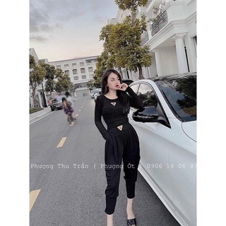 Set bộ dài tay quần bom dập ly pra