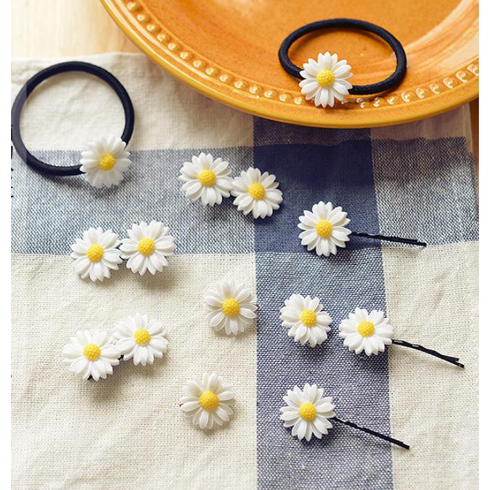 Kẹp tóc Hoa cúc, Cột tóc Hoa cúc, Daisy