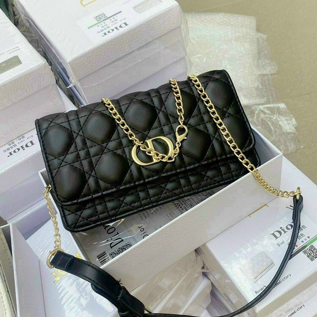 Túi dior CD ô trám đeo chéo hàng fullbox cao cấp
