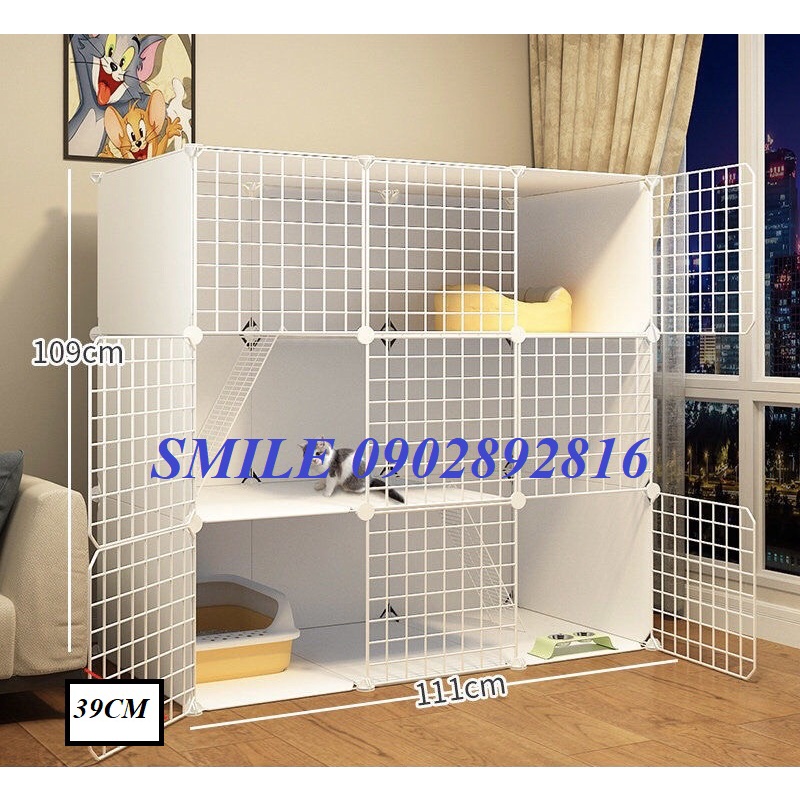 [FREESHIP] COMBO CHUỒNG, LỒNG LƯỚI THÉP LOẠI LỚN BIGSIZE CHO CHÓ MÈO THÚ CƯNG ĐA NĂNG