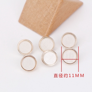 Set 5 nút áo hình hoa trái tim