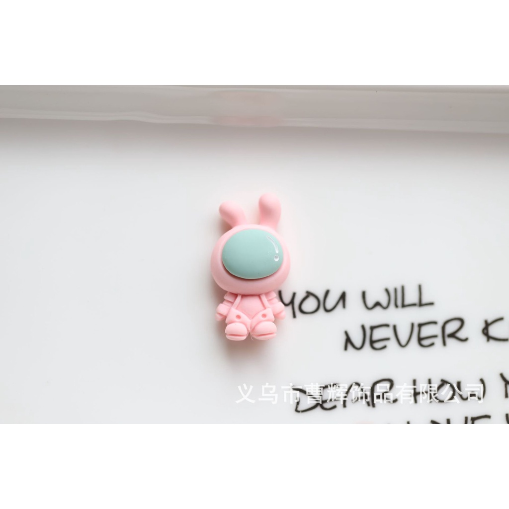 Charm hình vũ trụ, sticker mô hình phi hành gia, phụ kiện trang trí kem keo, slime, làm đồ handmade trang trí, DIY