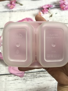 Set Hộp trữ thực phẩm locknlock hello kitty 260ml