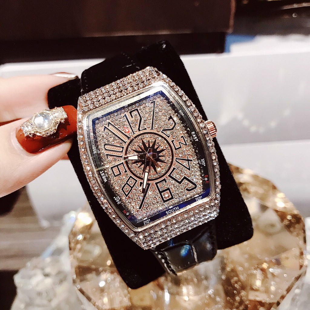 ĐỒNG HỒ NỮ MOBANGTUO 5854 NẠM ĐÁ - SIZE 34MM