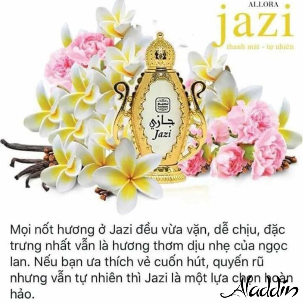 Tinh dầu Dubai Jazi ngọt lịm hương kẹo dâu