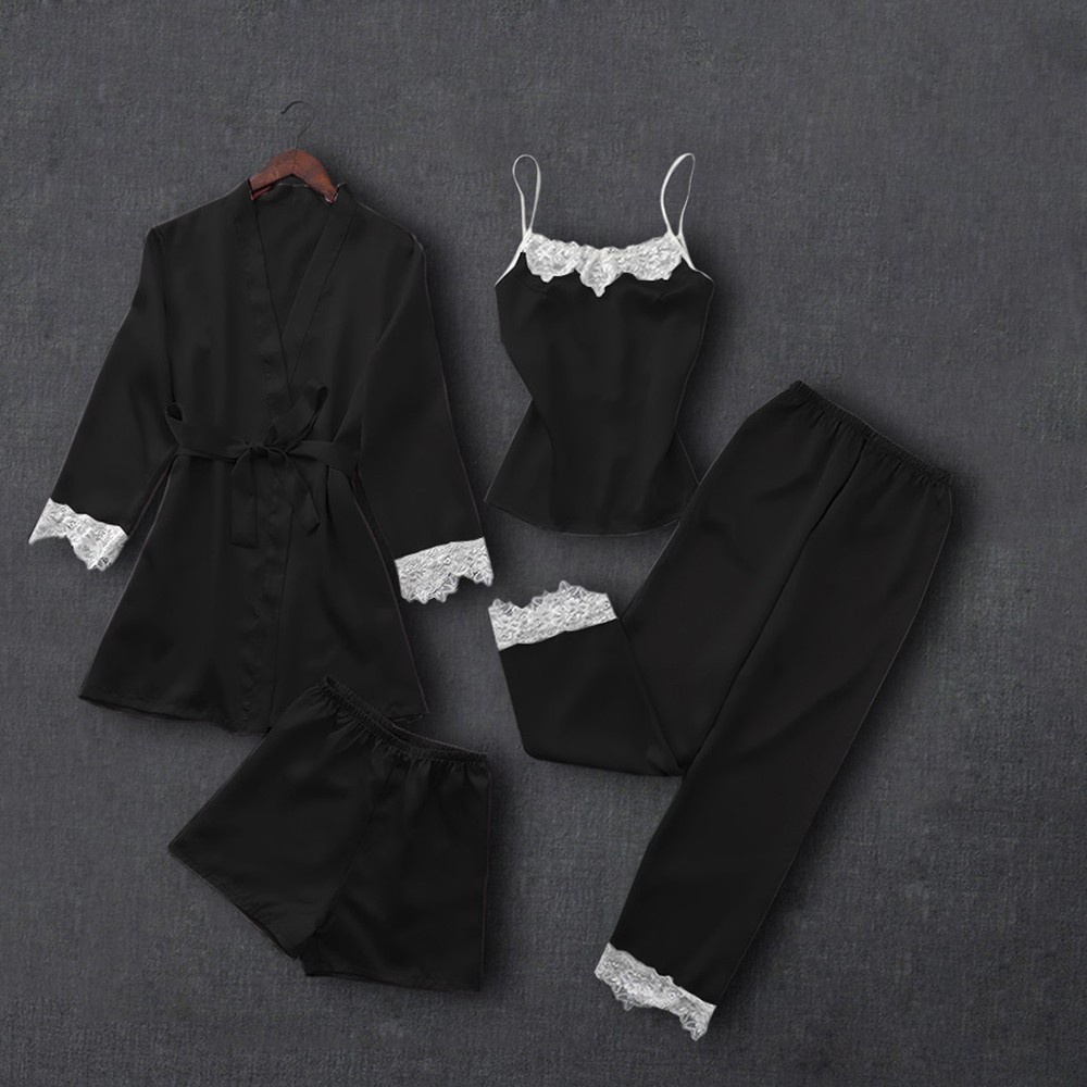 Set Đồ Ngủ Lụa Thời Trang Dành Cho Nữ | BigBuy360 - bigbuy360.vn