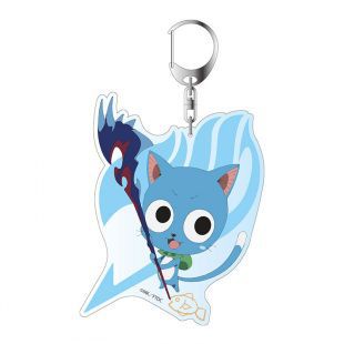 Móc khóa nhựa acrylic hình nhân vật anime Fairy Tail