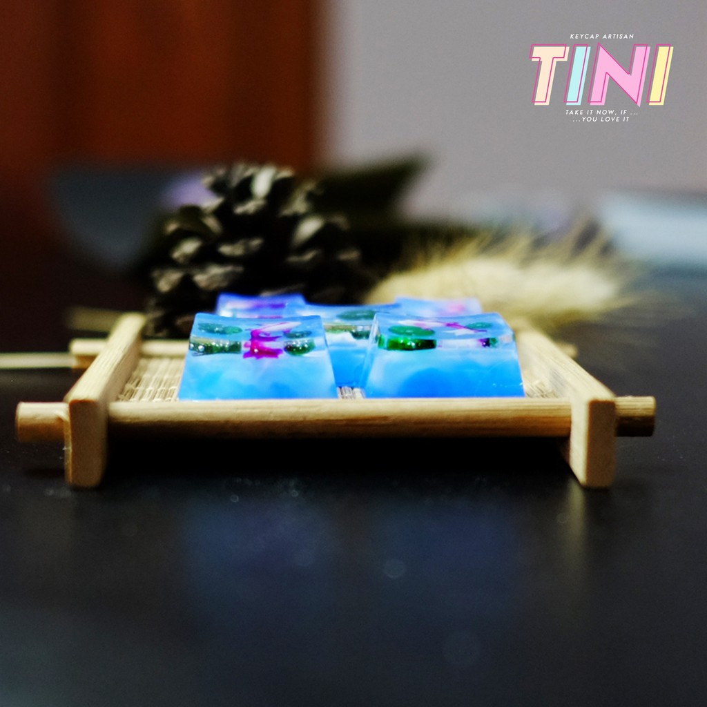 Keycap Resin Cá cảnh thủy sinh - OEM Cherry MX