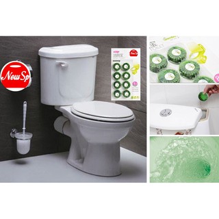 Vỉ 8 viên tẩy bồn cầu thương hiệu Wenbo