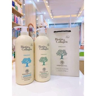 CẶP GỘI XẢ BIOTIN COLLAGEN KÍCH THÍCH NHANH MỌC TÓC TĂNG COLLAGEN