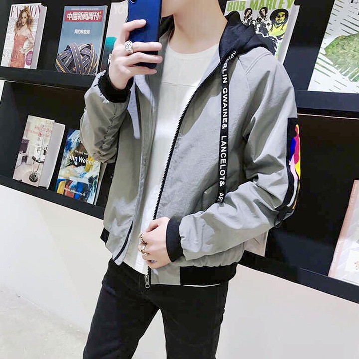 Áo khoác  vải dù 2 lớp dày dặn y ảnh