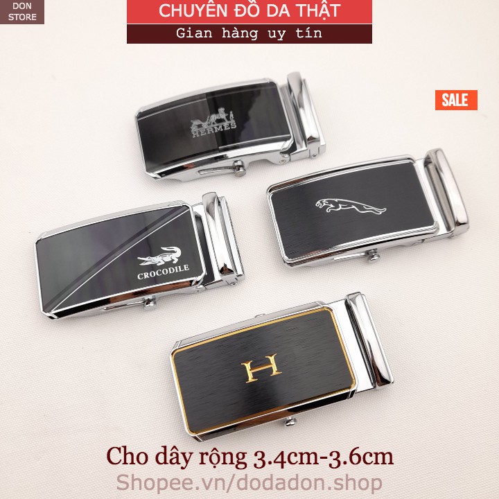 Mặt Khóa Thắt Lưng Nam Mạ Crom. Đầu Khóa Loại 1 Dày Dặn Bền Bỉ Dùng Cho Dây 3.4-3.6cm