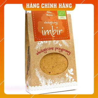 Hàng chính hãng - Bột gừng hữu cơ 60g