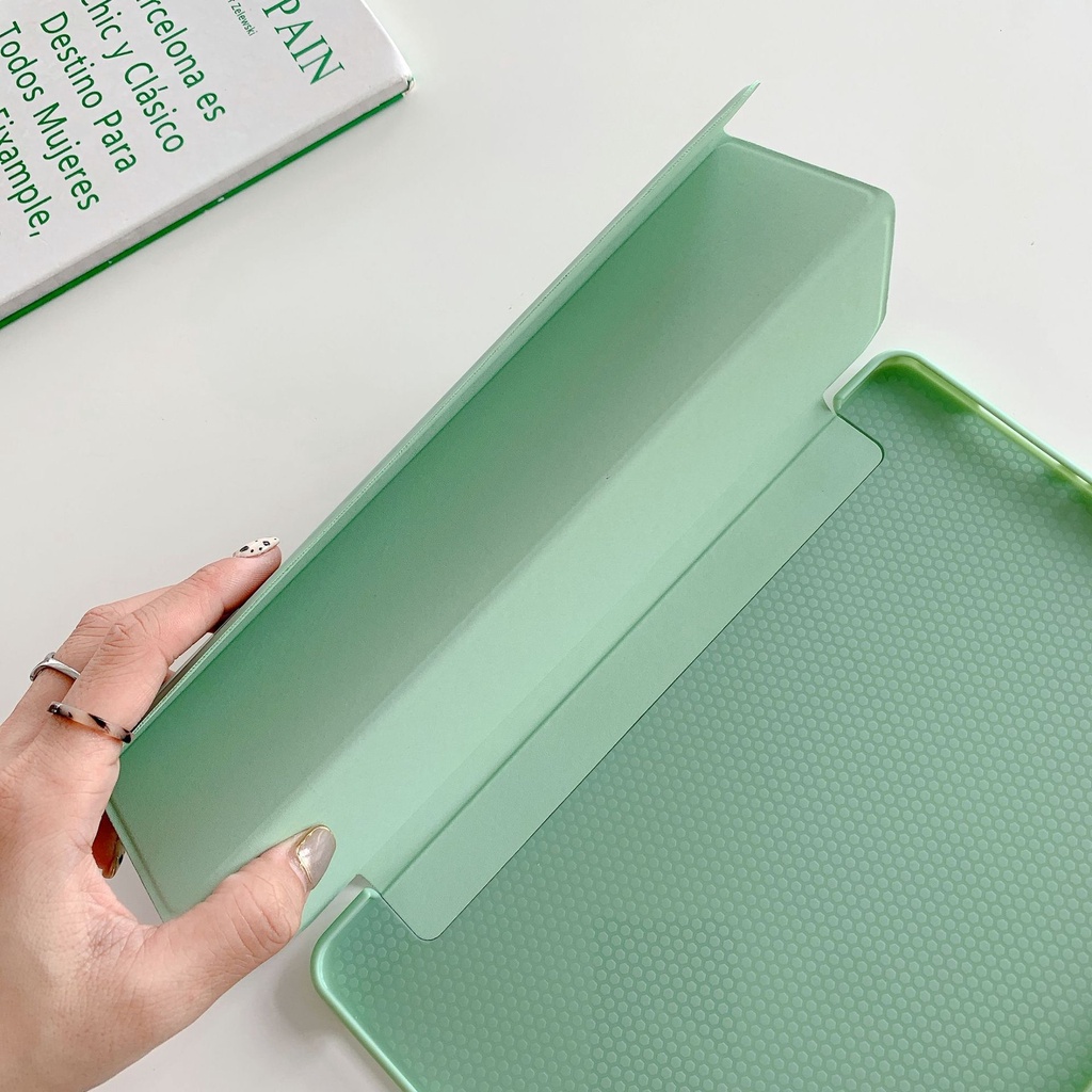 Bao Da Máy Tính Bảng Silicon Từ Tính Tự Động Tắt Mở Màn Hình Thông Minh Cho Xiaomi Mi Pad 5 Pro 4 Mipad5 Ốp