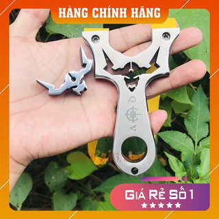 [FreeShip - Hàng Đẹp] Ná Cao Su Quỷ Vương Inox 304 Siêu Bền Chống Gỉ - Bắn Là Trúng (Tặng Kèm Dây Và Bi) / Ná Thun