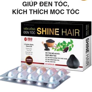 Viên uống đen tóc Shine Hair