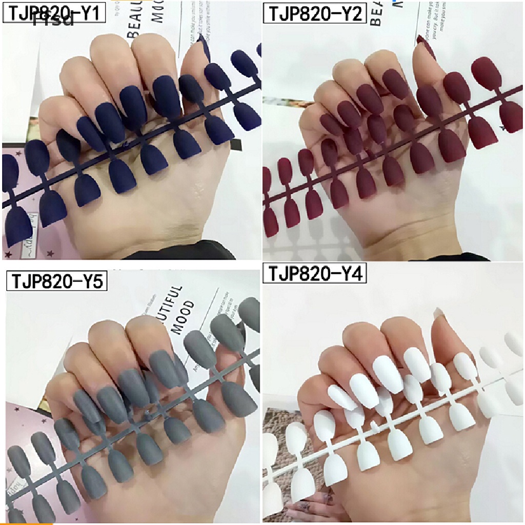 (Hàng Mới Về) Móng Tay Giả Thời Trang Và Đánh Bóng Mượt Mà
