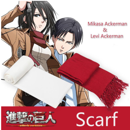 Khăn quàng cổ hóa trang nhân vật Dororo trong hoạt hình Attack On Titan