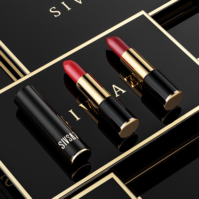 Son môi lì SIVSAZ hiệu ứng bóng mượt bền màu 3.5g  | BigBuy360 - bigbuy360.vn