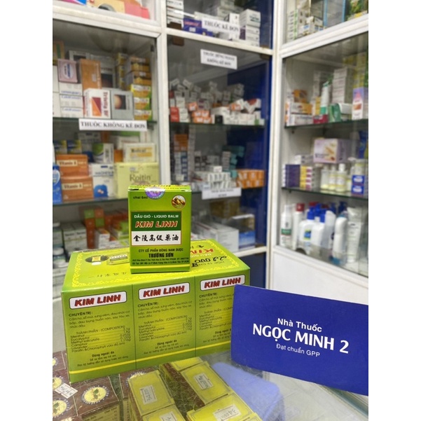 ✅ [Chính Hãng]Dầu Gió Kim Linh chai 6ml Trường sơn