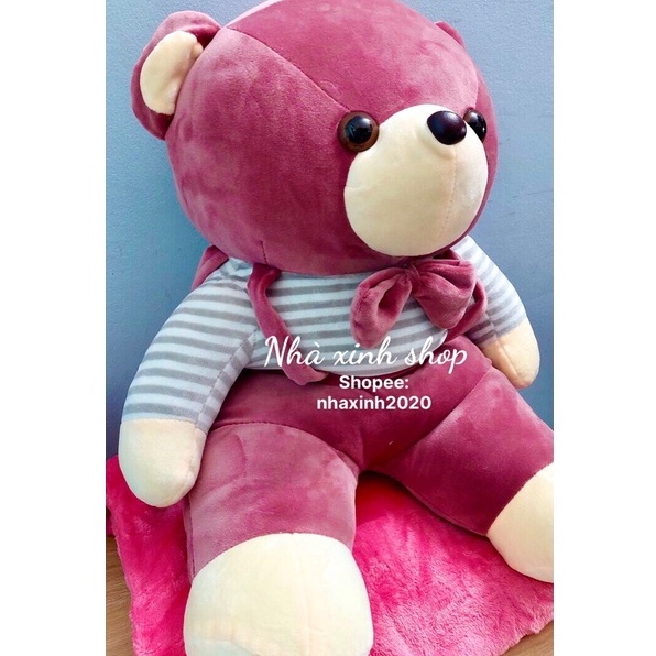 Chăn gối văn phòng 2 trong 1 gấu teddy đáng yêu nhiều màu