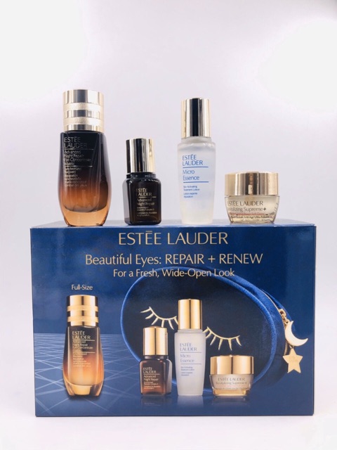 Bộ set dưỡng mắt Estee Lauder Beautiful Eyes: Repair + Renew For a Fresh