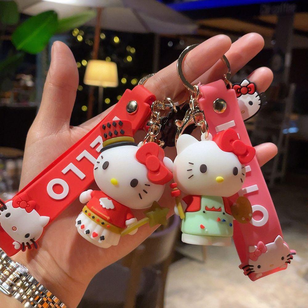 LANFY Móc Khóa Hình Mèo Hoạt Hình Đáng Yêu