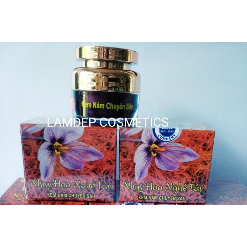 Kem nhụy hoa nghệ tây nám chuyên sâu 12g