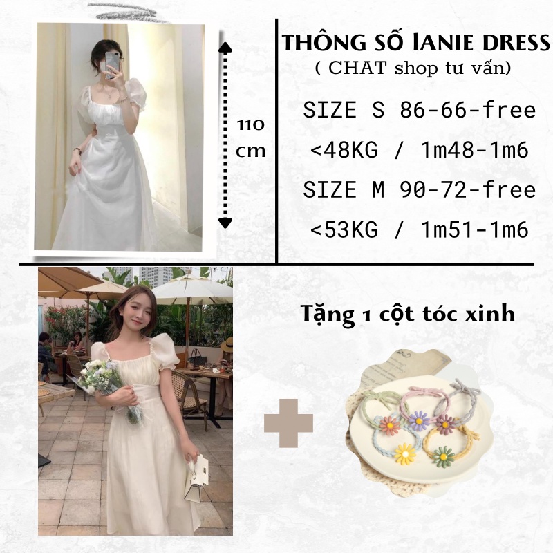 Đầm Midi Xếp Li Nhún Ngực Váy Tơ Trắng Dáng Dài Tiểu Thư Chụp Kỉ Yếu T227