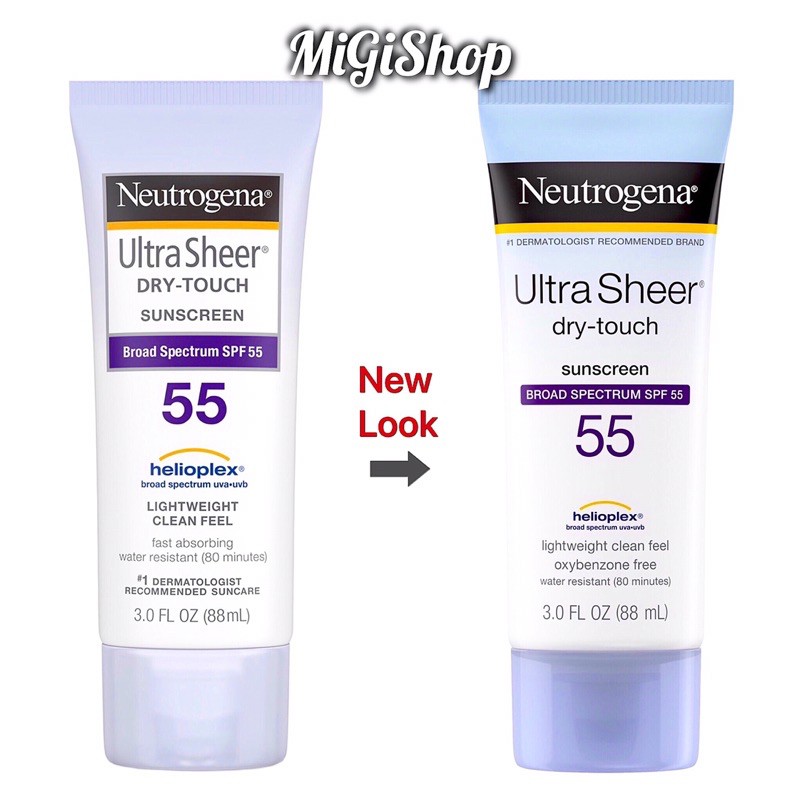 Kem Chống Nắng Neutrogena Ultra Sheer Dry Touch Sunscreen
