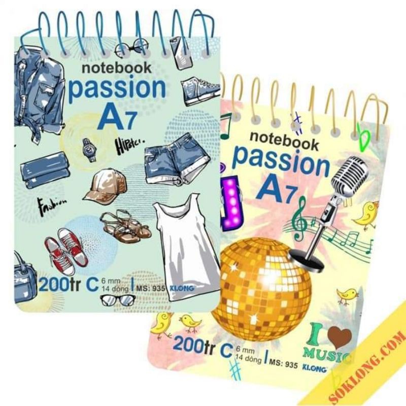 Sổ Lò Xo klong A7