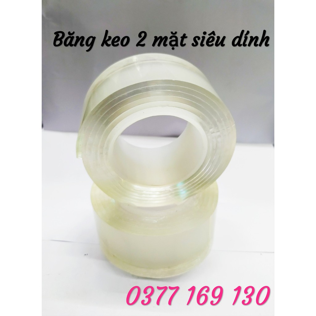 Băng keo 2 mặt siêu dính - BKSD