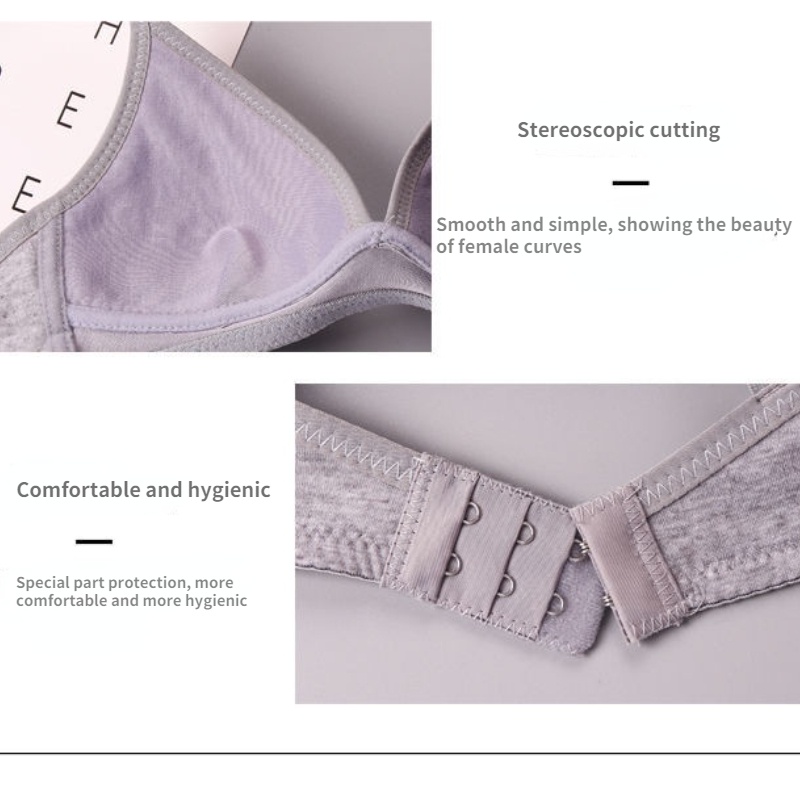 Áo Ngực cotton Không Gọng Thép Thời Trang Mùa Hè Cho Nữ