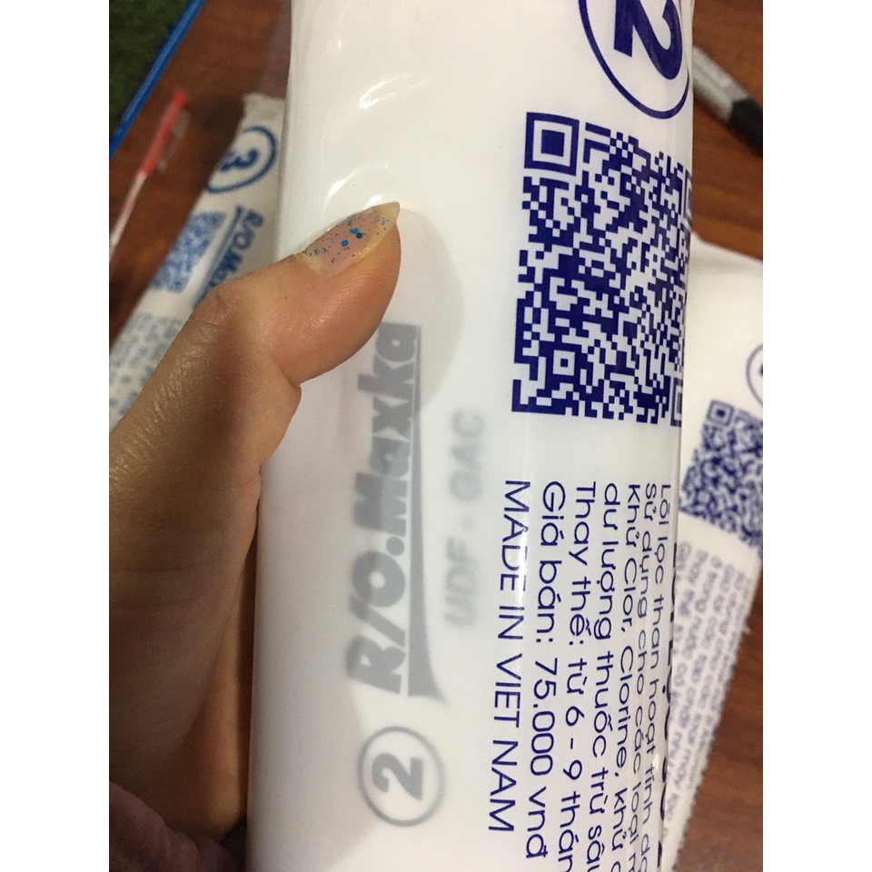 Lõi lọc nước 123 Ro Maxka chính hãng hàng Việt Nam chất lượng cao