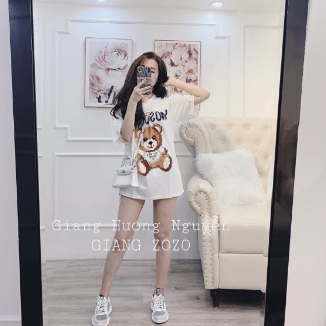 Đầm suông dấu quần