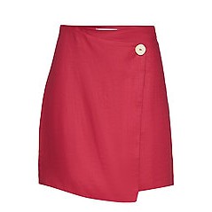 Chân váy Mang0 linen-blend wrap skirt