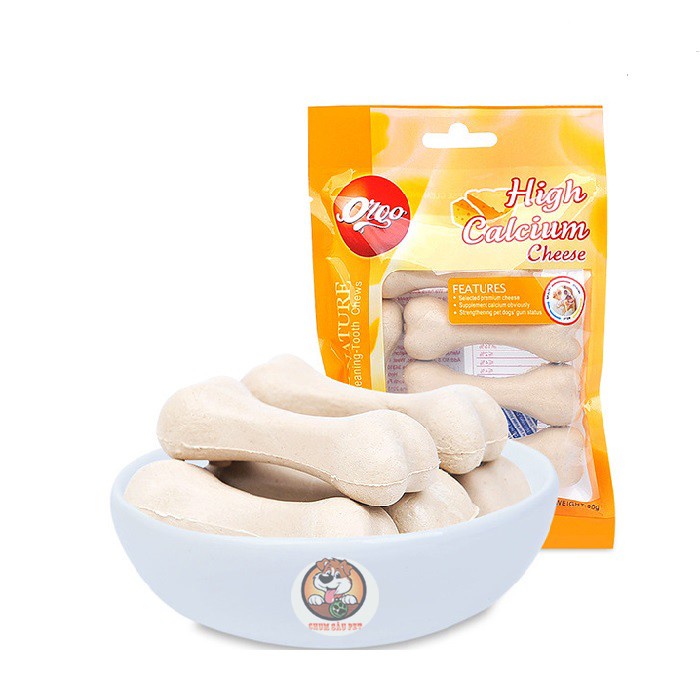 Xương Gặm Orgo Sạch Răng Thơm Miệng Bổ Sung Canxi Cho Chó - Hery Pet