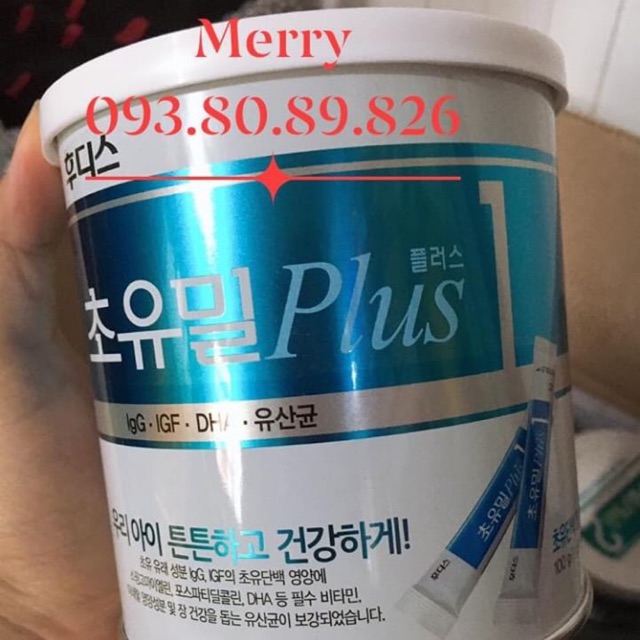 Sữa Non Ildong số 1 và 2