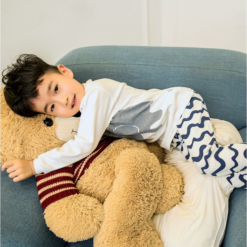 Bộ cotton mặc nhà cho bé