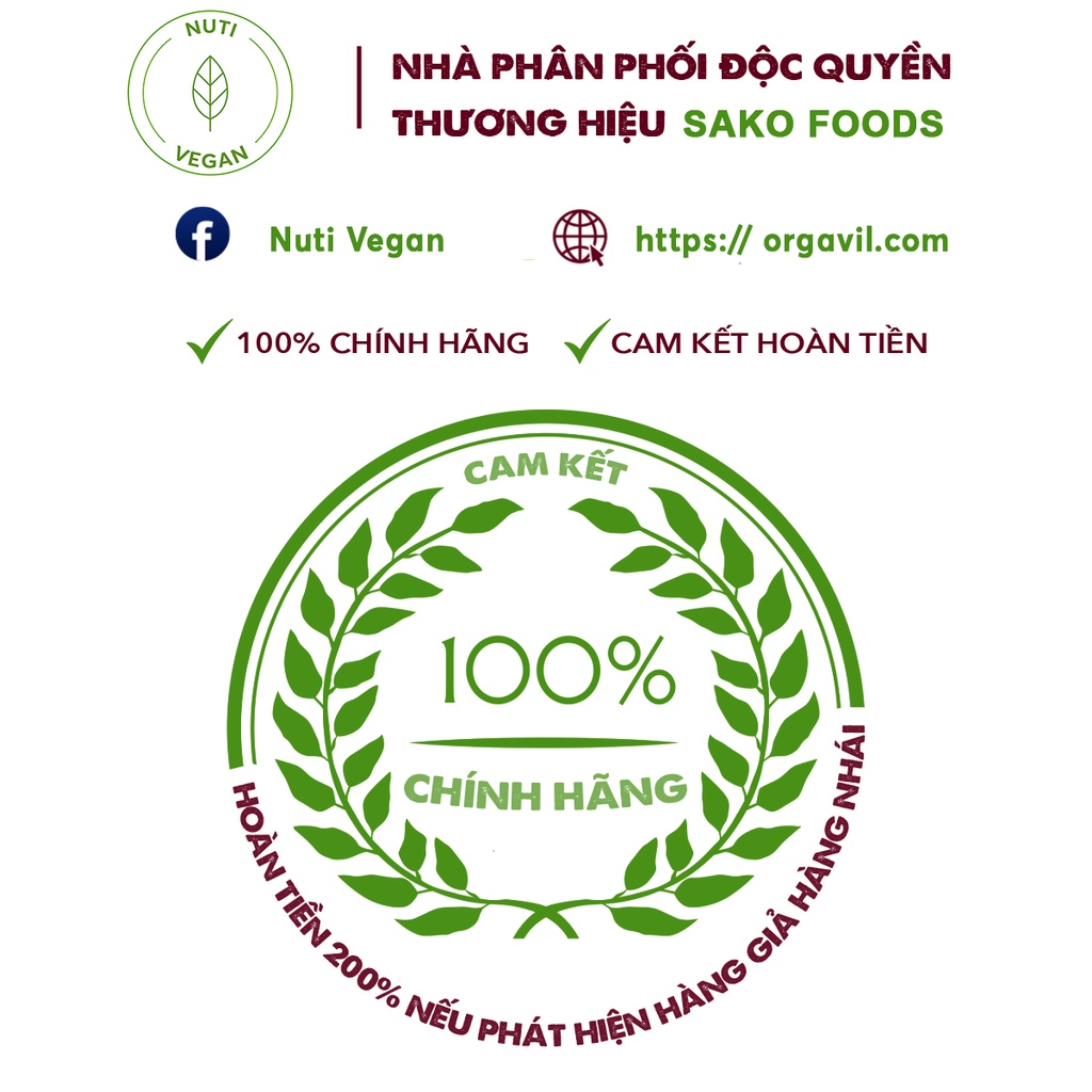 Muối Vừng Rong Biển Sako Foods hộp 200g, Muối Vừng Thượng Hạng Thơm Ngon Dinh Dưỡng - Nuti Vegan | BigBuy360 - bigbuy360.vn