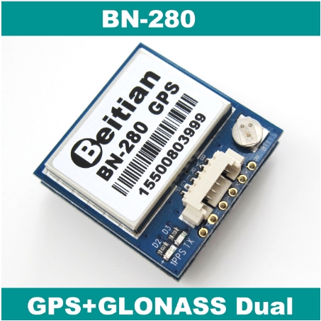 【Original】BN-280 UART TTL Level GPS GLONASS Dual GNSS Module UBLOX M8030 NEO-M8N Solution