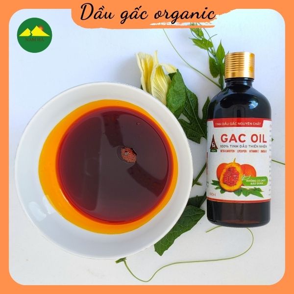 Dầu gấc ép lạnh Nam Hà