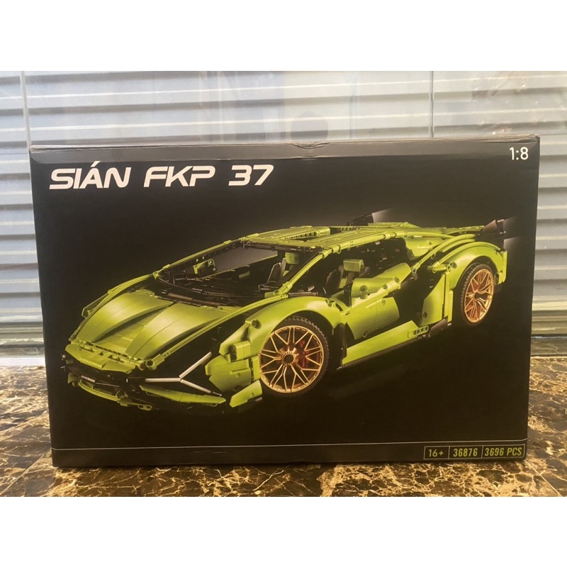 Nonlego Mô hình siêu xe Lamborghini Sian FKP 37