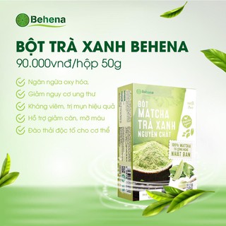 Bột trà xanh matcha Behena 50gr