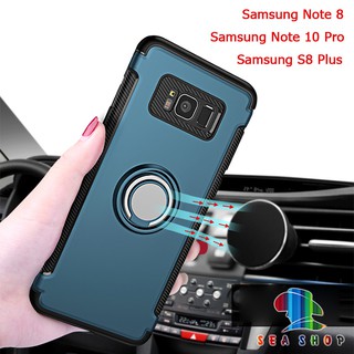 Ốp lưng Samsung Galaxy Note 8 - Note 10 Pro - S8 Plus chống sốc kèm iRing CAO CẤP - Chống sốc - Siêu bền