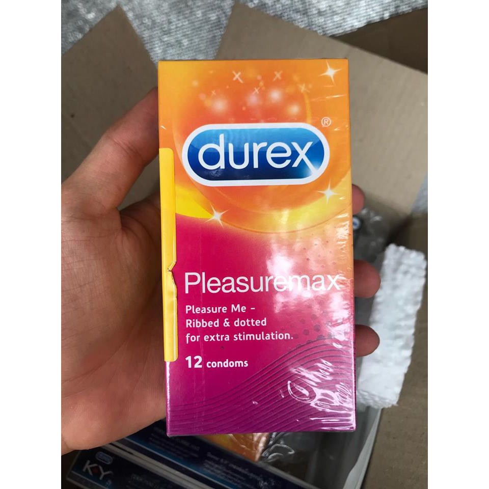 Bao Cao Su Durex Pleasuremax 12 Cái