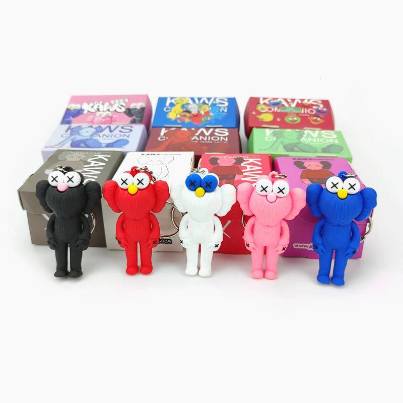 Móc Khóa Hình Kaws 3D Dễ Thương