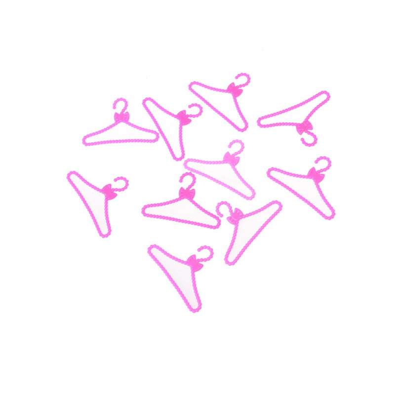 Set 20 Móc Treo Quần Áo / Giày / Váy Cho Búp Bê